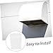 TEHAUX 1Set Outside Dryer Vent Lint Catcher Bags Durable Dust Filtration Bags for Efficient Lint Removal Easy Replacement for Residential Industrial Use Compatible