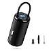 Produktbild Z-Edge Akku Luftkompressor Mobile Luftpumpe tragbare Reifenpumpe mit Touchscreen Display, Eingebauter 2600mAh Lithiumbatterie, 150PSI Elektrischer Kompressor  Schwarz