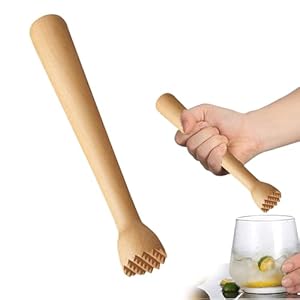 Banjiabb 3240 Küchenstampfer Holz