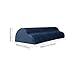 YWJLQH Foot Rest for Under Desk Leg Rest Pillow Under Desk Footrest Leg Pillow for Car, Dark Blue