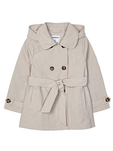 mayoral 21-03487-064 - Gabardine Planches pour Fille 6 Ans Terre