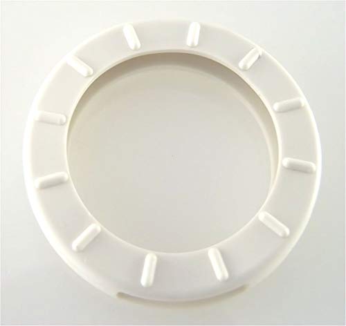 Schlüsselkennringe rund 24mm Durchmesser - weiß - 5 Stück -