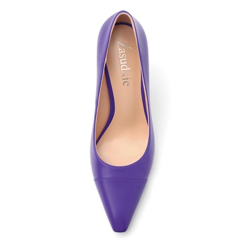 Women's Party Slip On Pointed Toe Matte Sexy Stiletto High Heel Pumps Shoes 3.25 Inch3