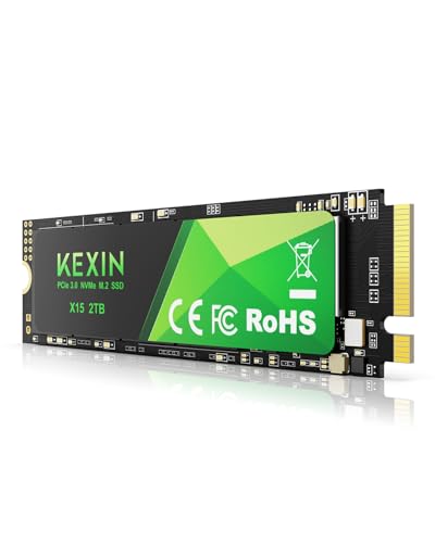 SSD M.2 NVMe KEXIN 2 To Fini les Ralentissements PC Stockage Interne Rapide 2280