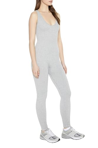Mono sin costuras minimalista Forever 21 con cuello redondo cómodo 2
