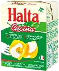 Panna da Cucina Vegetale, Cremosa Per Mille Ricette, Pack 12 Confezioni da 200 Ml