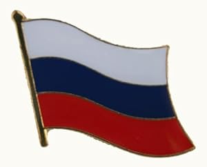 Buddel-Bini Versand Russland Flagge Pin