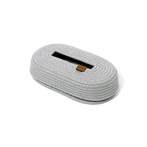 moc ロープ ティッシュケース ライトグレー MOC-RPTC-LGY