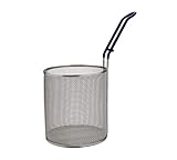 Winco MPN-67, Stainless Steel Small Pasta Boil Baskets, 6.5-Inch Diameter Cylindrical Pasta Strainer