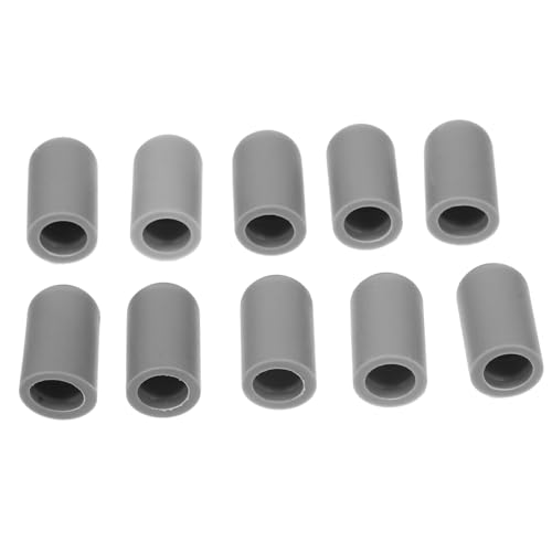 GALPADA 10pcs Drumstick Tips Mute Caps for Practice Protects Heads Fits Drumsticks for Home Outdoor Use Lightweight Easy to Install