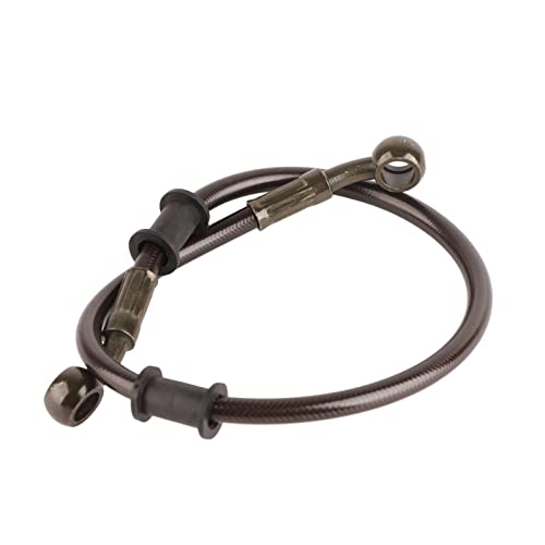 Keenso Mangueras de aceite de embrague de freno de motocicleta de 50 cm y 120 cm, coloridas para motocicleta, Pit Dirt Bike, Enduro, Motocross, bicicletas de calle (500 mm, negro)