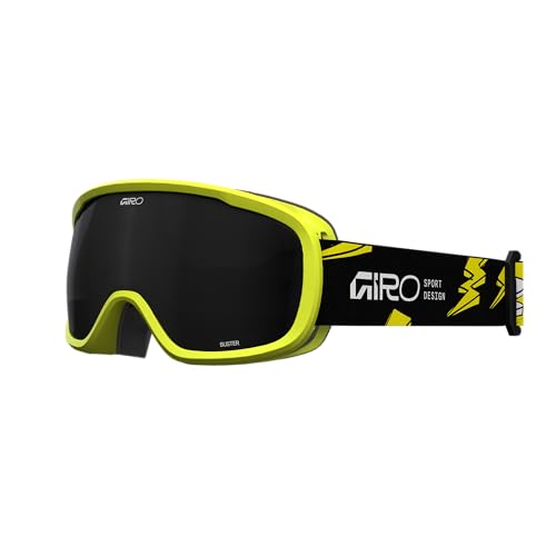 Giro Buster Kids Snow Goggle Yellow Bolts - Ultra Black
