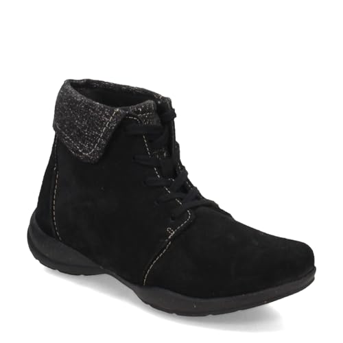 Clarks Womens Roseville Lace Suede Booties