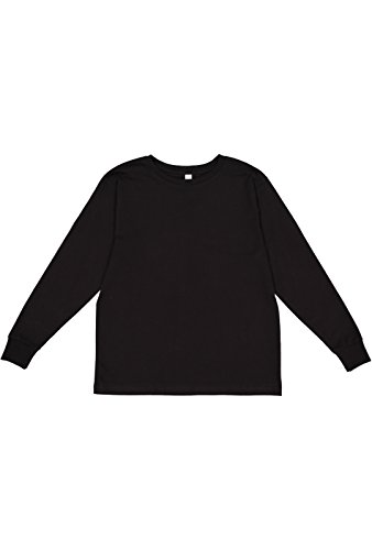Image of LAT Youth 100% Cotton Jersey Crew Neck Long Sleeve Tee (6201)