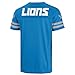 FOCO NFL Men's Officially Licensed Primary Logo Game Day Team Jersey (Large, Detroit Lions - Blue)