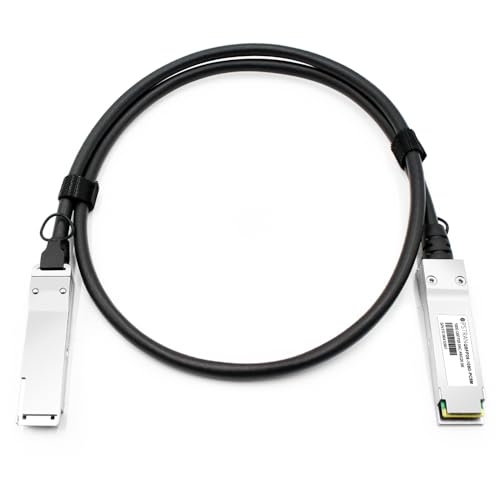 OPSTRAN 100G QSFP28 - QSFP28 パッシブダイレクトアタッチ銅製Twinaxケーブル(DAC) 用Arista Networks CAB-Q-Q-100G-5Mと互換性あり 5m (16ft)