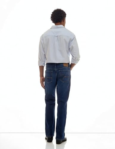 Image of Flying Machine Men's Bootcut Fit Jeans| Solid | Mid Rise | Stretchable | Jeans for Man