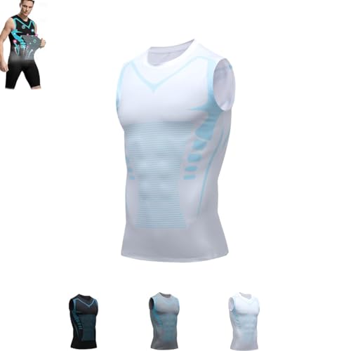 Merrymea Shaping Vest, 2025 New Version Ionic Shaping Sleeveless Shirt, Merrymea Sleeveless Compression Shirt