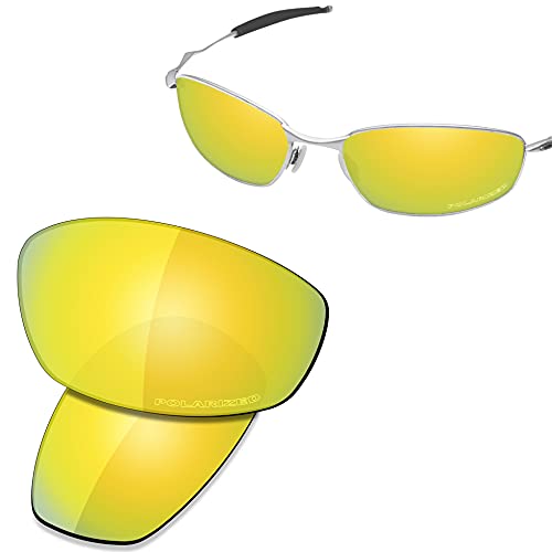 Image of SAUCER Premium Replacement Lenses & Rubber Kits for Oakley Whisker OO4141 | UV400 Protection, Anti-Scratch, Precise Fit
