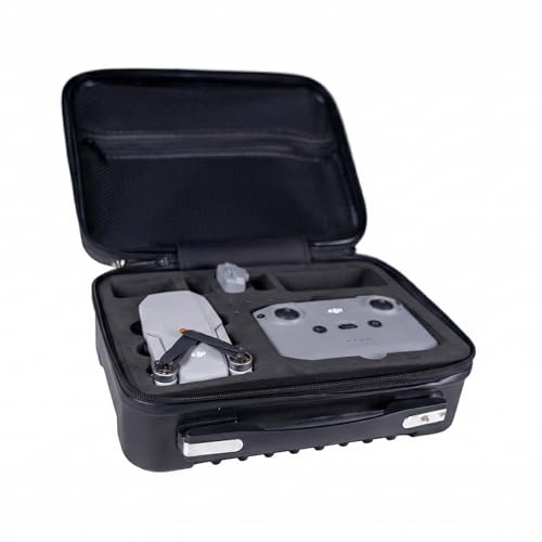 CHILL LIGHT Carrying Case for DJI Mini 4K / Mini 2 SE Drone ABS Hard Shell Travel Case Protective Storage Case Compatible with RC-N1C Remote Controller (Not Fly More Combo)