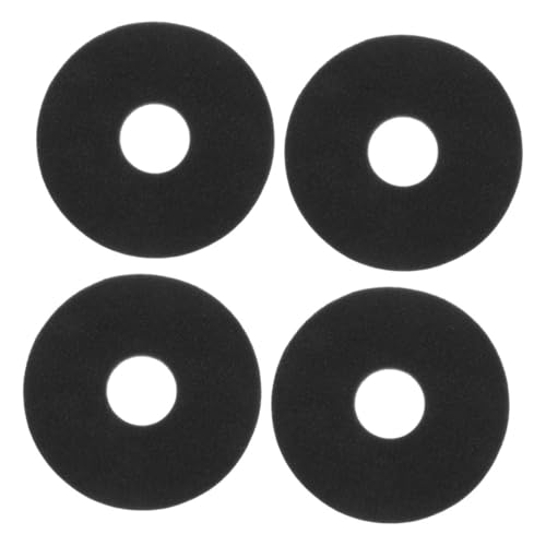 Mikikit 4 Piezas Trozo de bizcocho caja de sal estuche de azúcar para cócteles bandejas de condimentos para cócteles recipiente de sal para cócteles bandeja de sal esponja Negro