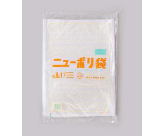 福助工業 ローデンポリ袋 ニューポリ袋 002 No.17 紐付 1ケース 100個&times;20セット入 00753855