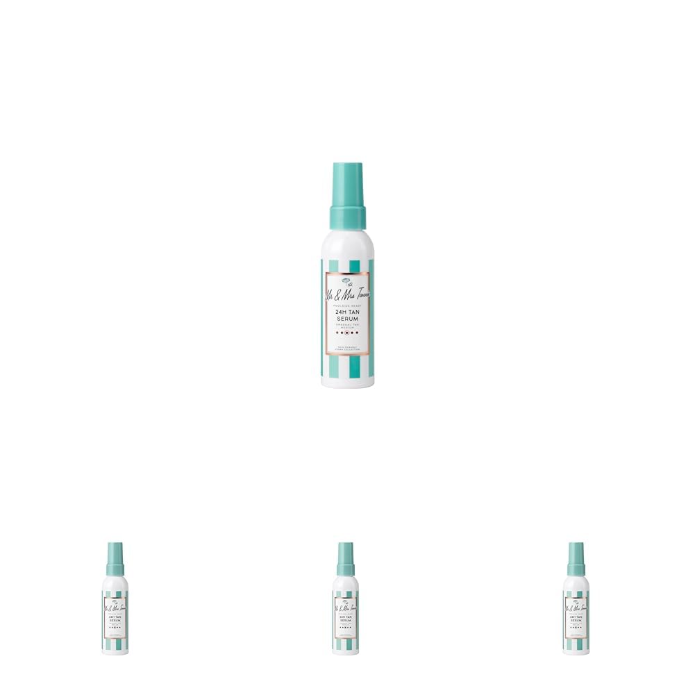 Mr and Mrs Tannie Güneşsiz Bronzlaştırıcı 24 Saat Nem Veren Yüz Serumu 75ml (4 paketi)