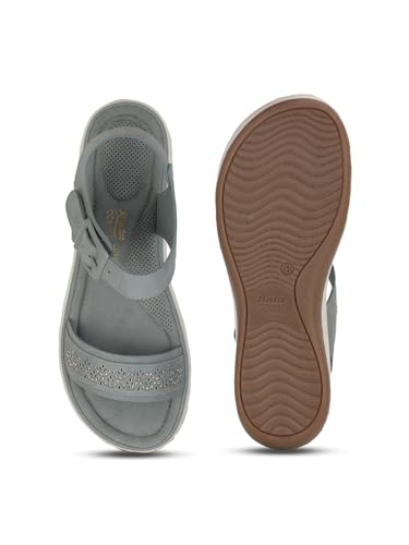 Image of Bata Comfit 5616 Diamonte Sandal 2.0 Black Sandals Shoes for Women|Everyday|Running|Walking|Comfortable Fit|Fashionable