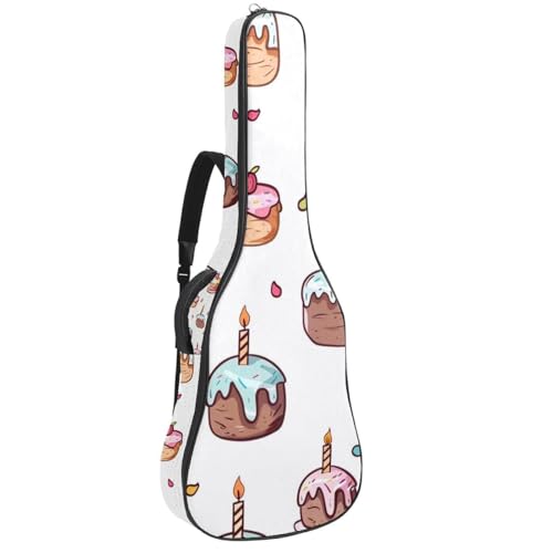 Sac de guitare acoustique gâteau d'anniversaire, le cadeau parfait pour musiciens amateurs