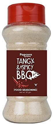 Image of Popcorn & Company Papdi Chaat and Tangy Spicy BBQ, Cheddar Cheese Instant Seasoning Mix Combo Pack of 3-180gm
