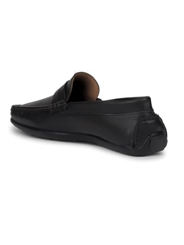 Image of Bata Men's Loafers | Stylish & Comfortable Slip-On Shoes for Casual, Office & Everyday Wear | Versatile, Durable & Fashionable Footwear