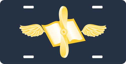 Placa de Licencia Administración Mantenimiento Aviación Navy