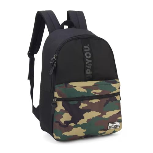 MOCHILA PRETO/CAMUFLADA - - MS46524UP0600UN
