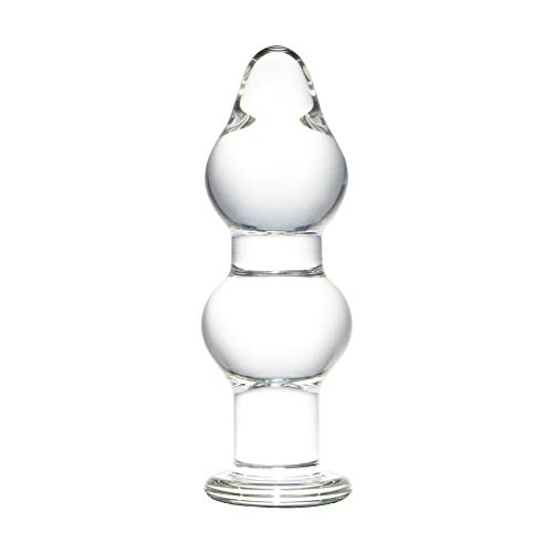 Sxovo Plug Anal De Vidrio, Bolas Anales Transparente Con Cuentas Dobles, Sex Toy Para Pareja Hombre Mujere L Sxovo Plug Anal De Vidrio, Bolas Anales Transparente Con Cuentas Dobles, Sex Toy Para Pareja Hombre Mujere L