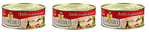 Lata grande de atún cortizo RO-800 [PACK 3 UNIDADES]
