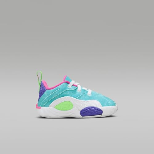 Tatum 2 Baby/Toddler Shoes (HJ7384-303, Hyper Jade/White/Hyper Pink/Green Strike) Size 83