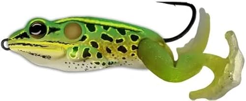 The Ultimate Frog Stride Bait 2 1/2" 1 Oz Floro Grn/Yellow