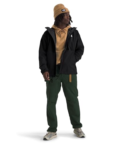 Image of THE NORTH FACE Men's Antora Rain Hoodie | Windproof & Waterproof With Adjustable Hood, Drawcord Hem