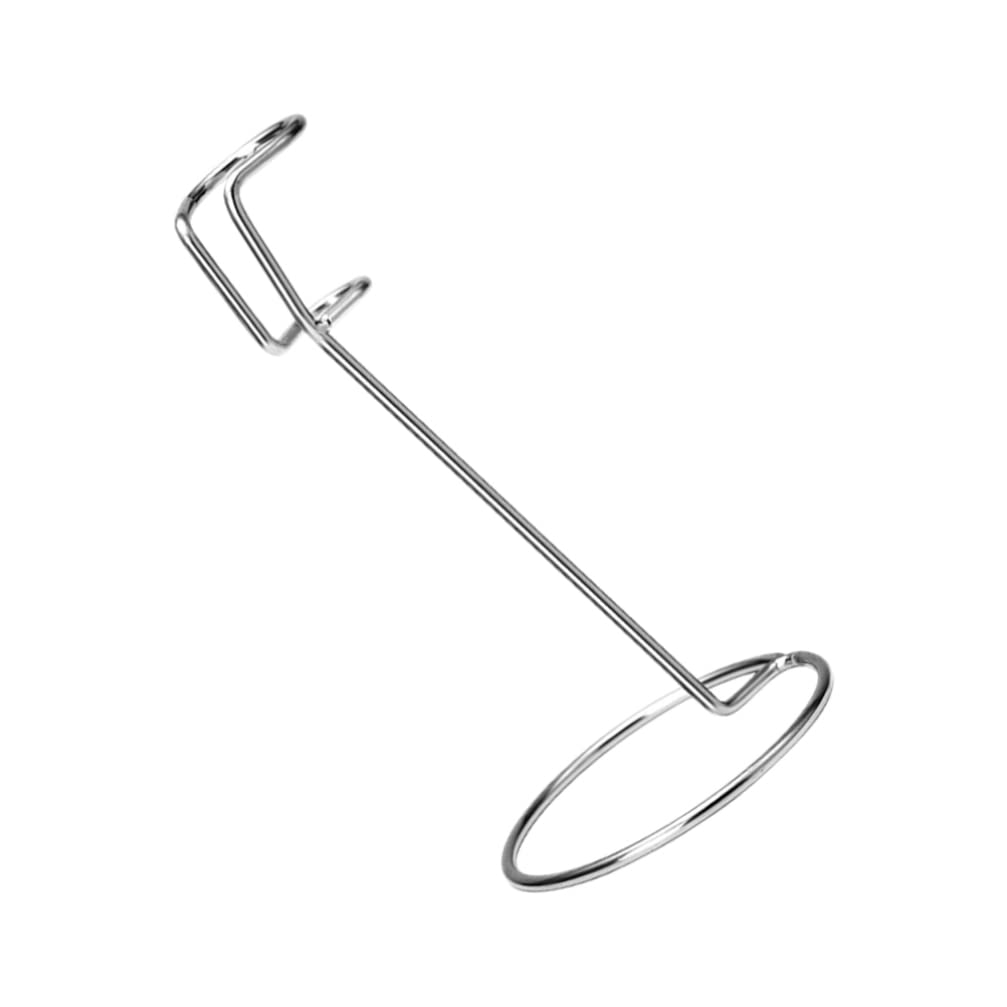 Hemoton Milk Frother Kitchen Stand Rack: Handheld Foam Maker Coffee Stirrers Cocktail Maker Holder For Drinks Stirring Silver