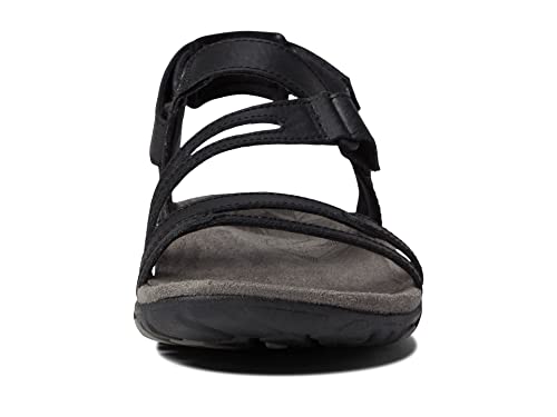 Merrell Sandspur Rose Convert Sandals For Women - Textile Lining With Slingback Design, Hook-Loop Closure, And Rubber Outsoleblack 8 M #TOP1