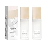 Color Changing Foundation for Mature Skin, Hydrating and Lightweight Liquid Foundations, Tone Suitable for All Skin Types (2 Piece)