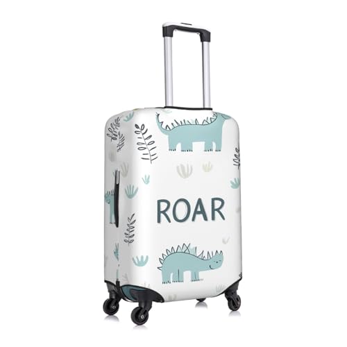 Roar Dino Luggage Cover for Suitcase Cute Dinosaur Elastic Suitcase Cover Protector Luggage Sleeve Anti Scratch Dust Fits 22-24 Inch3