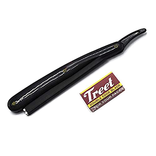 AAProTools Barber Straight Cut Throat Shaving Razor Salon + 10 Free Blades New BTS-184