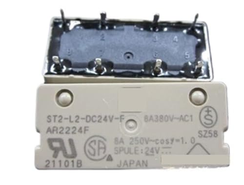 Relais ST2L2DC24V DC24V composant électronique de puissance miniature DIP8 24V