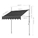 MVPower Toldo Articulado con Armazón, Terraza Balcón Toldo Extensible, Resistente a Los...