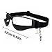Toddmomy 2pcs Basketball Training Glasses Anti-Low Head Sports Goggles for Improved and Ball Handling Fit Soft Comfort Black