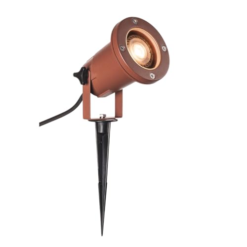 SLV NAUTILUS XL | Außenlampe für die Beleuchtung von Garten, Terrasse, Pflanzen, Wegen, Teich, Aussen-Leuchte, Außen-Strahler | IP65, GU10, mit...