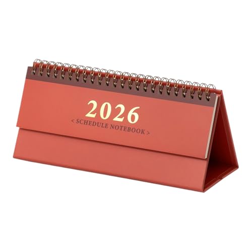 Calendario mensual de mesa 2026 para organizar la oficina y el estudio diario
