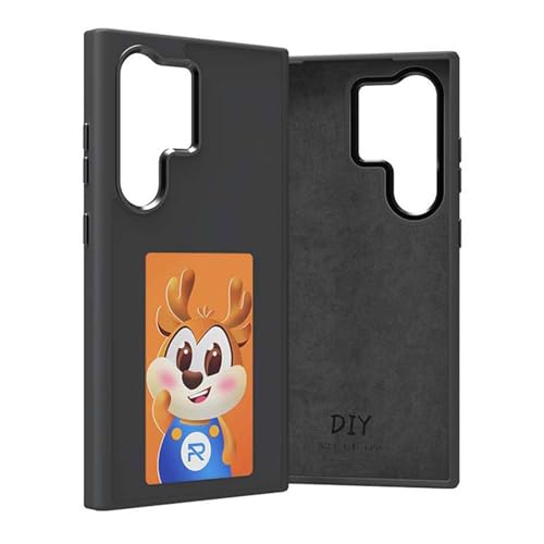 Étui de téléphone intelligent E Inks anti-choc pour numérisation S24 Ultra