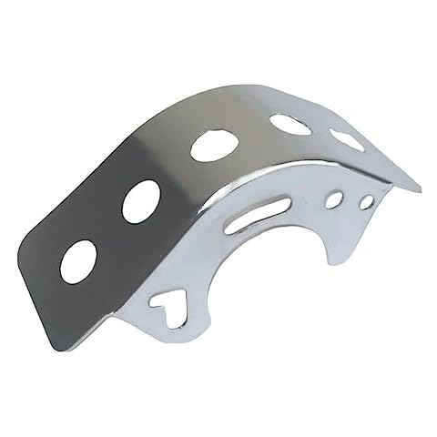 KART SUPPLY Universal Crome Chain Guard Cover